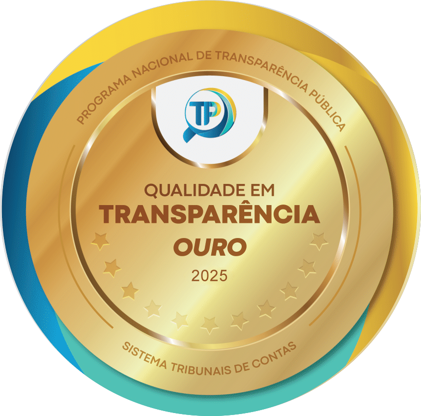 SELO OURO DE QUALIDADE EM TRANSPARÊNCIA PÚBLICA